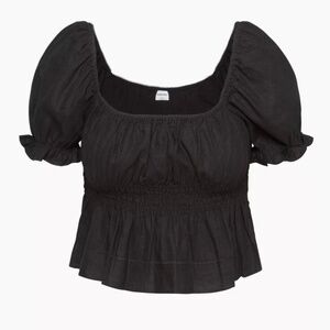 [SOLD] NWOT Aritzia Sunday Best Janis Linen Top